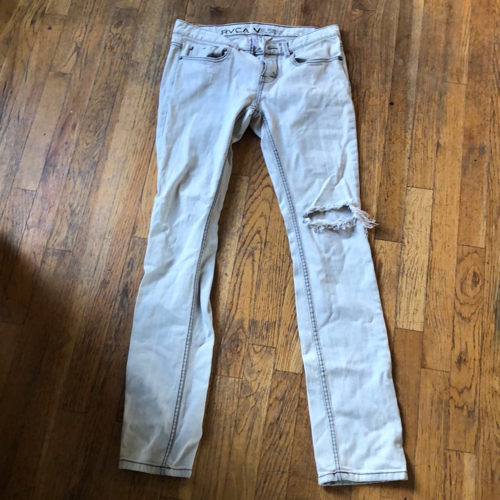 RVCA distressed jeans